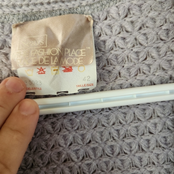 Mens vintage sears sweater vest size 42 (M-l) - Picture 2 of 6